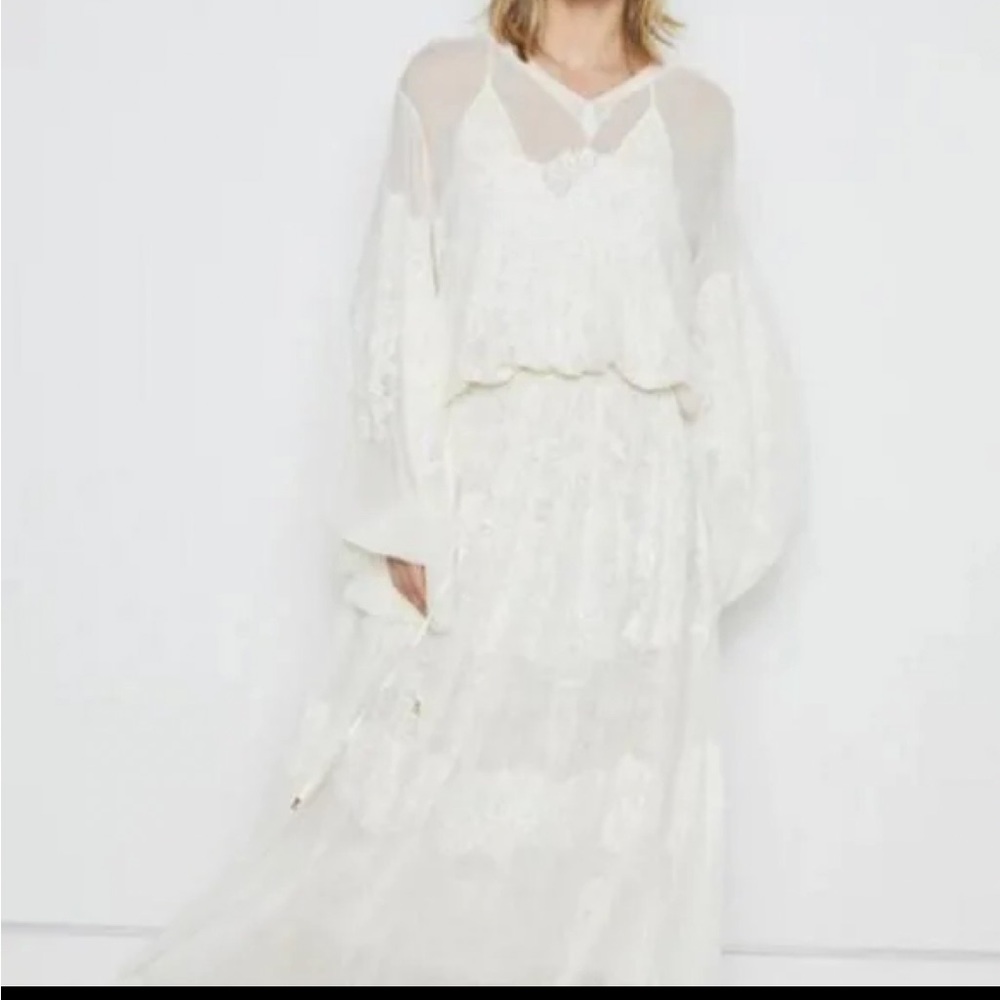 NWT eggshell we are hah boho Dress 💖🫶🏼